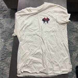Disney Minnie Mouse white and red cotton tee. Size medium.

#DisneyInspired